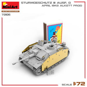 MiniArt 72106 STURMGESCHUTZ III AUSF. G, AVRIL 1943 ALKETT PROD. 1/72 – image 10