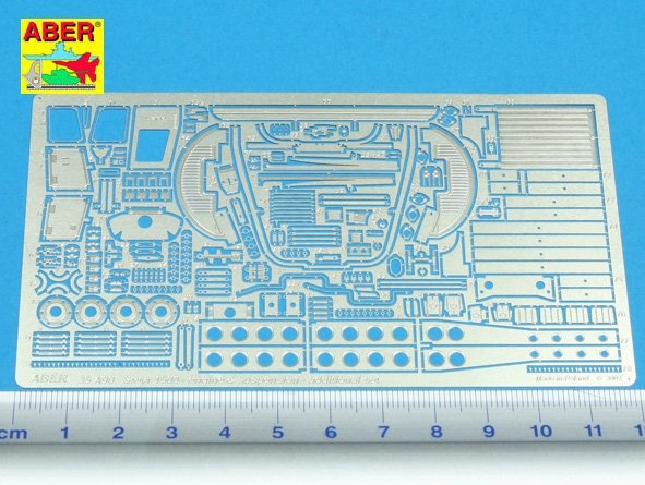 Aber 35A090 Ensemble supplémentaire avec pièces pour moteur et suspension pour Steyr Type 1500 A/01 (1/35) au germanium – imagen 2