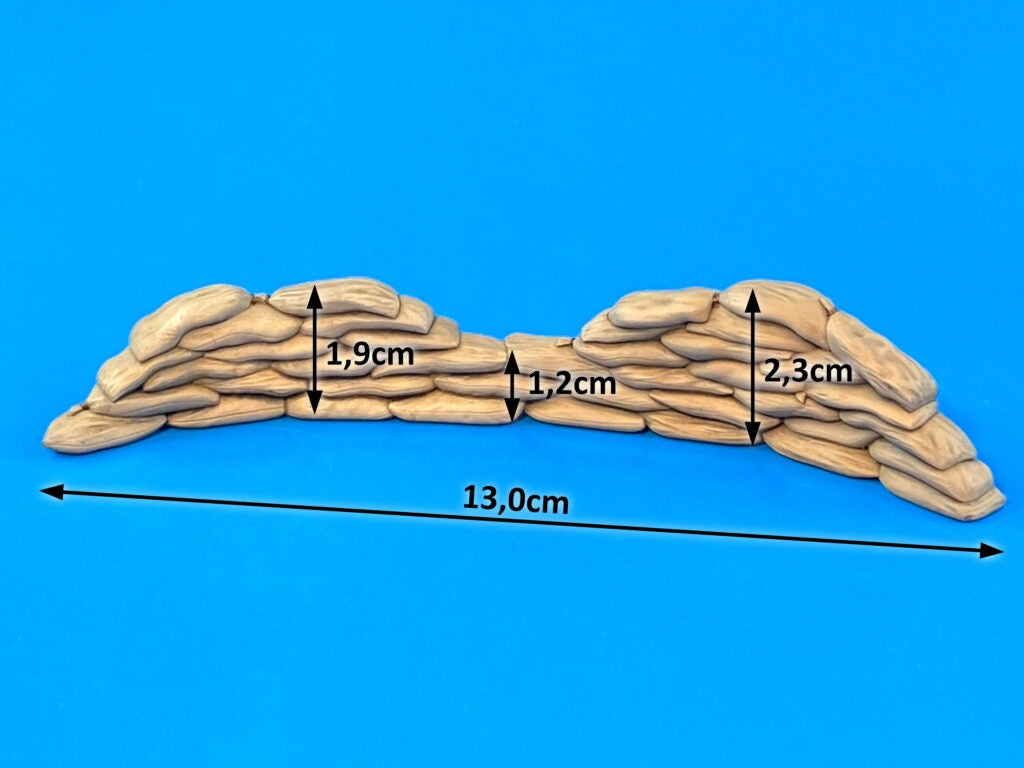 Point de non-retour 3524052 Sacs de sable (Poste de tir MG - type 1) 1/35 – image 9