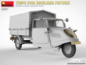 MiniArt 35371 Tempo E400 Hochlader Pritsche German 3-wheel delivery truck 1/35 – zdjęcie 6