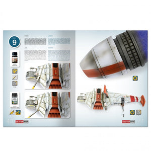 Ammo of Mig 6533 SOLUTION BOOK 28 - How to Paint Rebel Galactic Starships (Multilingual Book) – zdjęcie 8