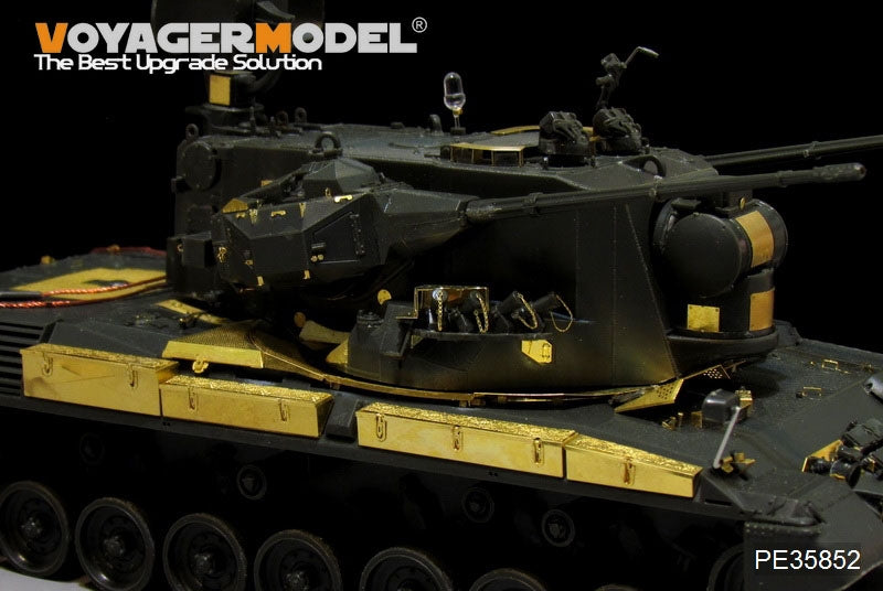 Maquette Voyager PE35852 Guépard allemand moderne A1 SPAAG Basic pour MENG TS-030 1/35 – image 10