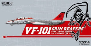 Maquette Great Wall Hobby S7204 F-14B Tomcat - VF-101 Grim Reapers - Édition limitée 1/72