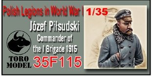 Maquette ToRo 35F115 Légions polonaises - Józef Piłsudski - Commandant de la Ire Brigade 1915 / Légions polonaises pendant la Première Guerre mondiale - Józef Piłsudski - Commandant de la Ire Brigade 1915 1/35  – Bild 2