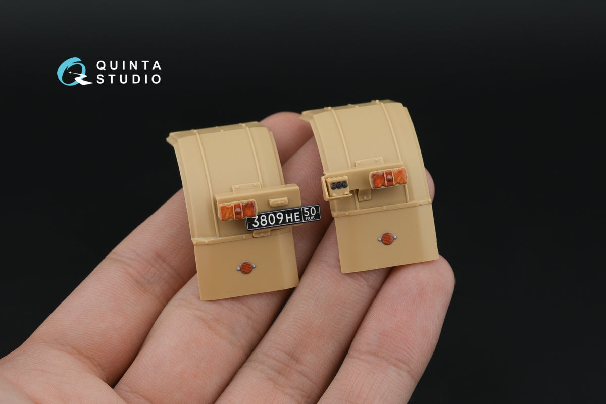 Intérieur imprimé en 3D et coloré sur papier décalcomanie Quinta Studio QDS-35131 BM-30 Smerch (Meng) (Petite version) 1/35 – image 5