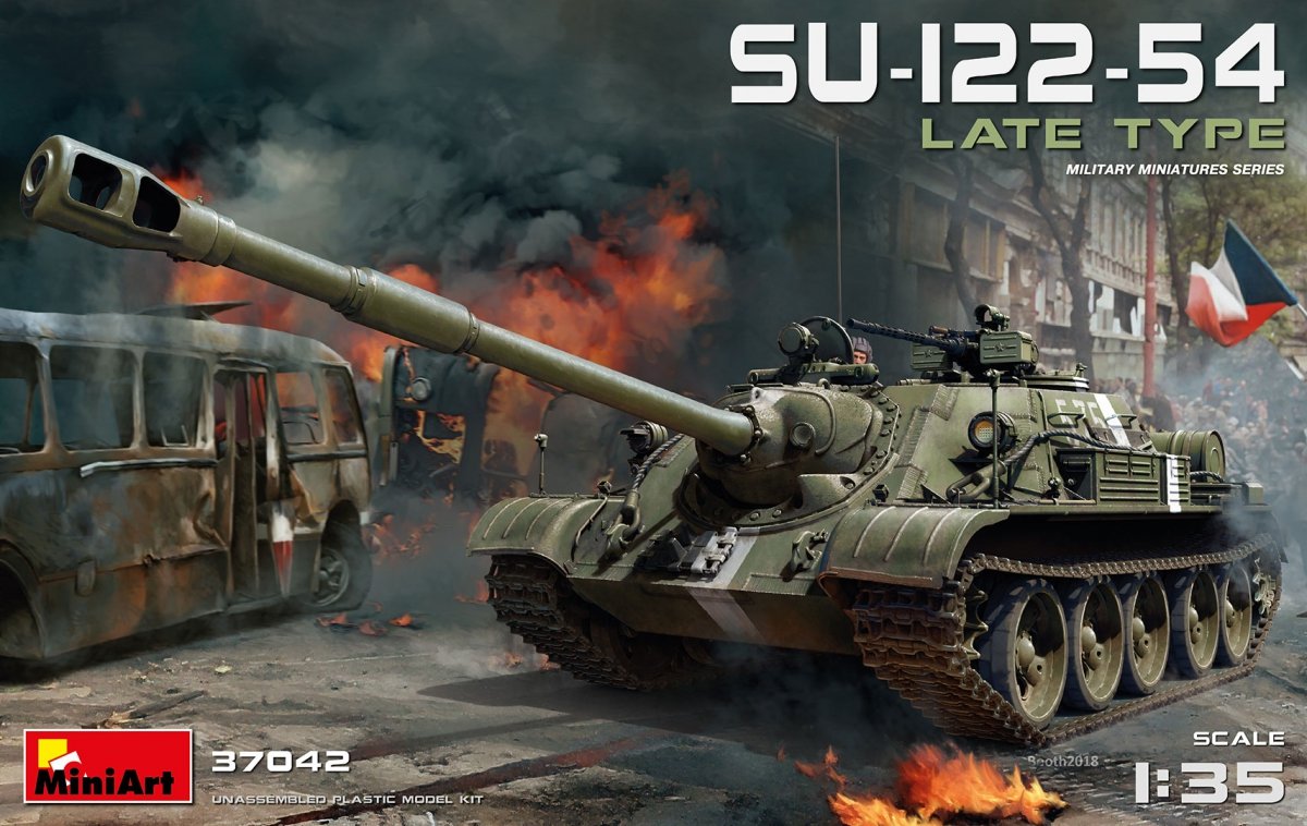 MiniArt 37042 SU-122-54 TYPE TARDIF 1/35