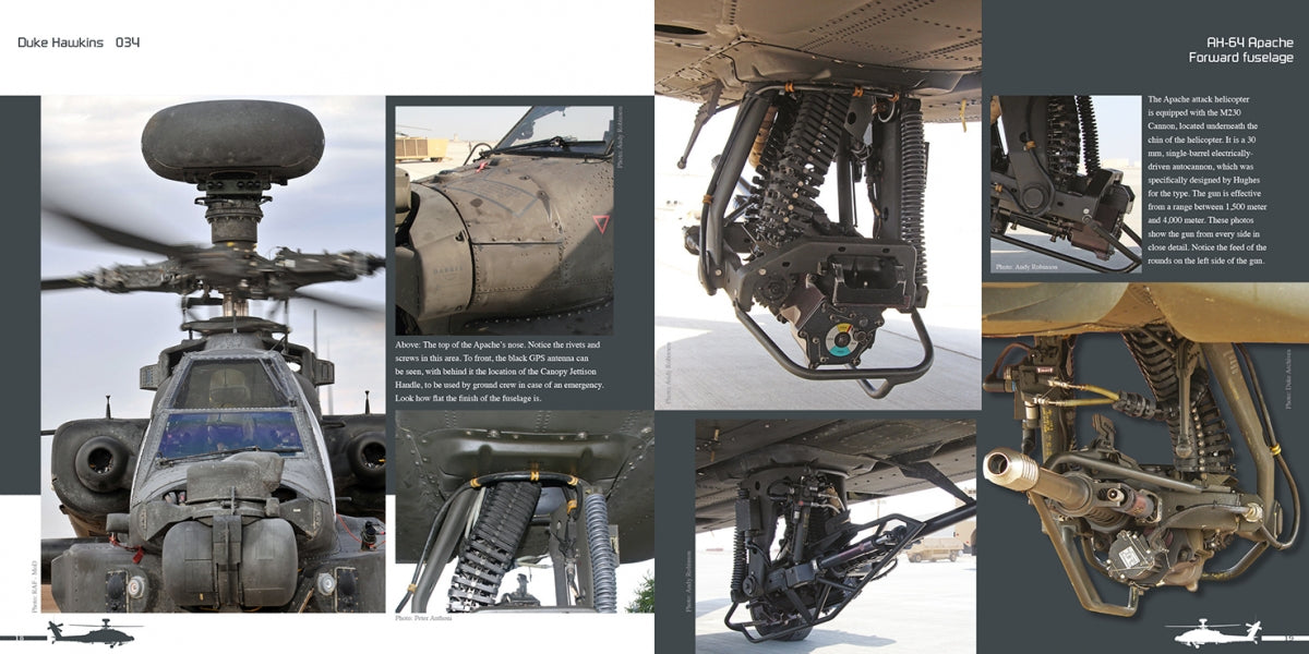 Publications HMH DH-034 Boeing AH-64 Apache - Avion en détail 034 (Version anglaise) – imagen 3