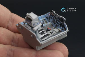 Intérieur imprimé en 3D et coloré du Su-27 de Quinta Studio (Trumpeter) (version complète) à l&amp;#39;échelle 1/32 – image 6