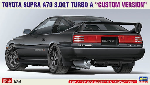 Hasegawa 20677 Toyota Supra A70 3.0GT Turbo A « Version personnalisée » avec pièces imprimées en 3D, échelle 1/24