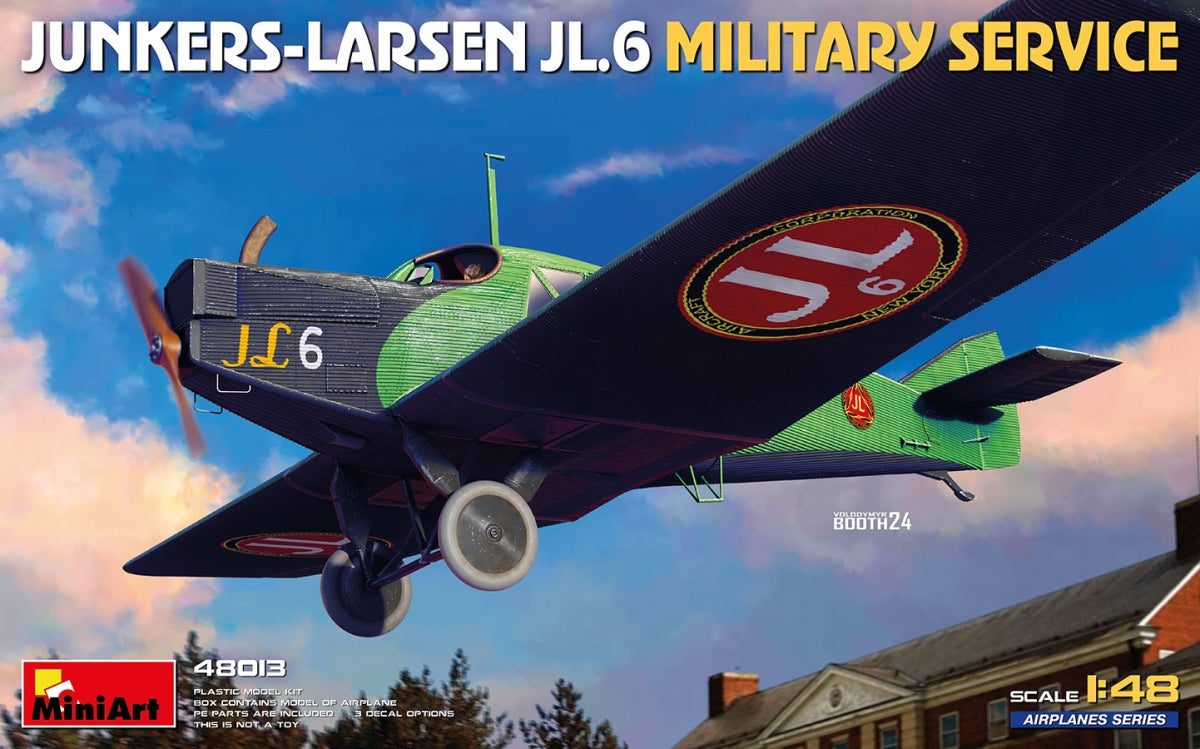 MiniArt 48013 Junkers-Larsen JL.6 1/48