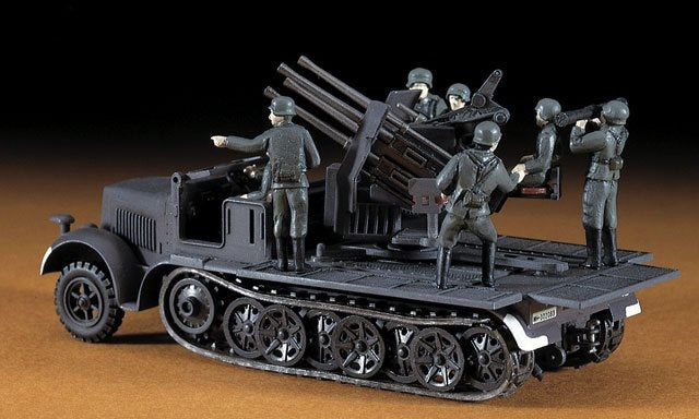 Hasegawa MT14 8TON HALF TRACK QUADRUPLE 20mm AA. (1/72)  – Bild 2