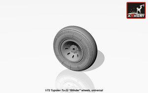 Roues Blinder pour Tupolev Tu-22 (Armory Models AW72043) au 1/72 – immagine 9