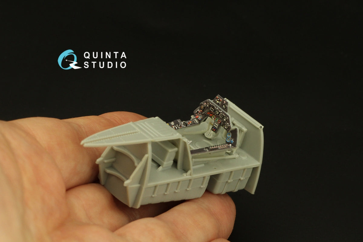 Quinta Studio QD48376 Ta 152H 3D-Printed &amp;amp; coloured Interior on decal paper (Zoukei Mura) 1/48 – zdjęcie 9