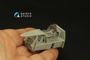 Quinta Studio QD48376 Ta 152H 3D-Printed &amp;amp; coloured Interior on decal paper (Zoukei Mura) 1/48 – zdjęcie 9