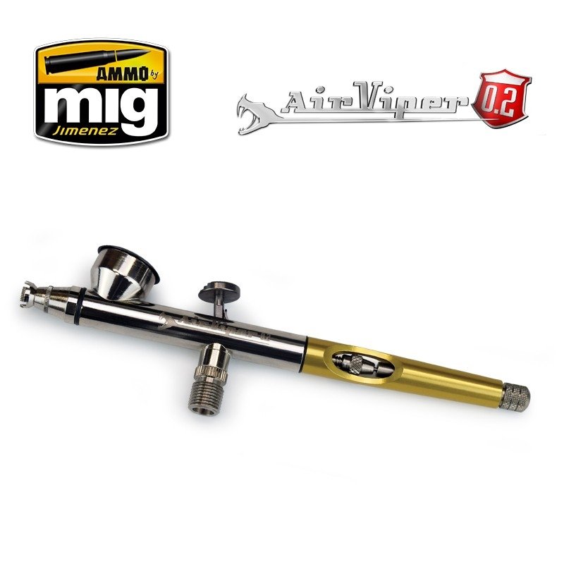 Munitions pour Mig 8624 AIRVIPER Buse d&amp;#39;aérographe 0,2 mm – immagine 2