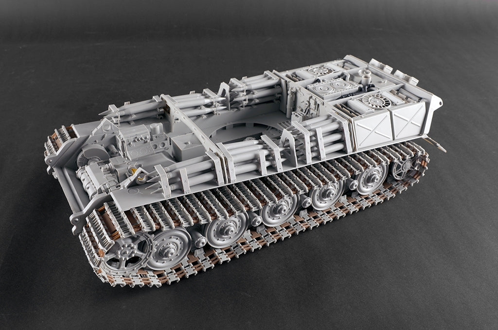 Trumpeter 00948 Char lourd allemand Tiger II - Tourelle Porsche, première production, échelle 1/16 – image 18