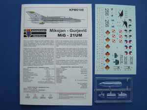 Kozavody Prostejov KPM0108 MiG-21UM « Mongol B » (1/72)  – immagine 4