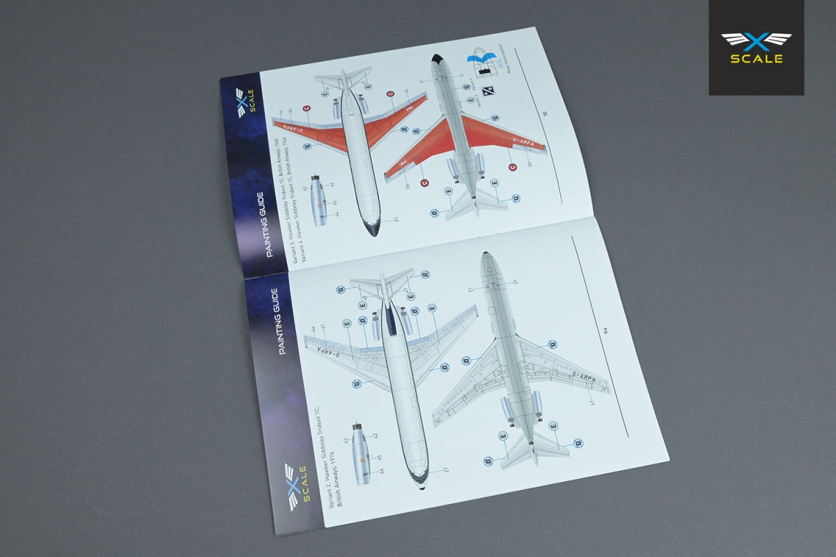 Maquette X-Scale 144003 HS-121 Trident 1C 1/144 – image 6
