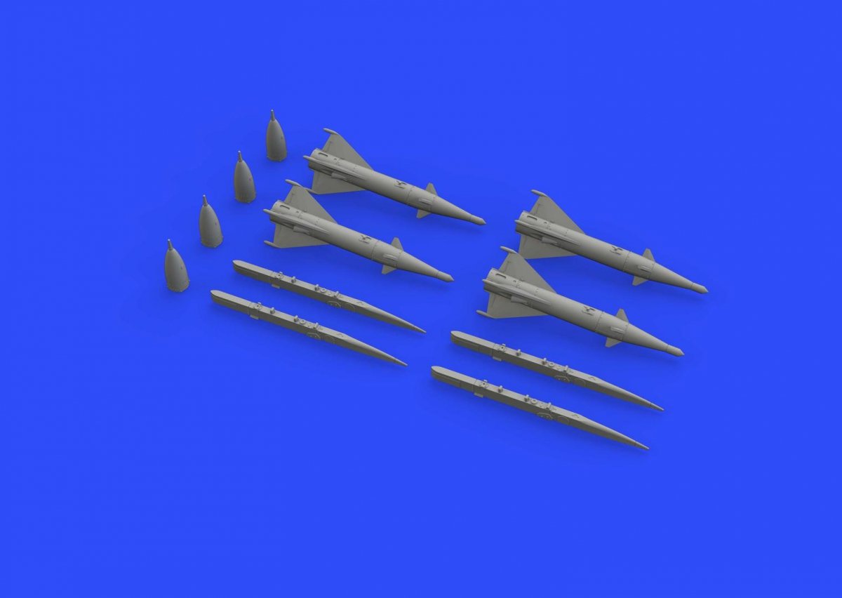 Eduard 672191 Missiles RS-2US pour MiG-21 EDUARD 1/72  – image 3