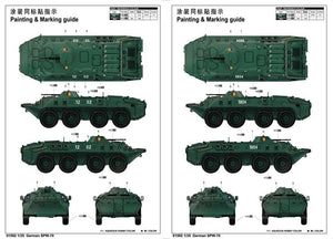 Trumpeter 01592 SPW-70 allemand (1/35) – Bild 3