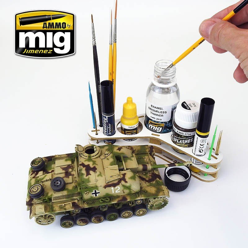 ORGANISATEUR DE BOOMERANG AMMO de Mig Jimenez 8028 (rangement) – imagen 2