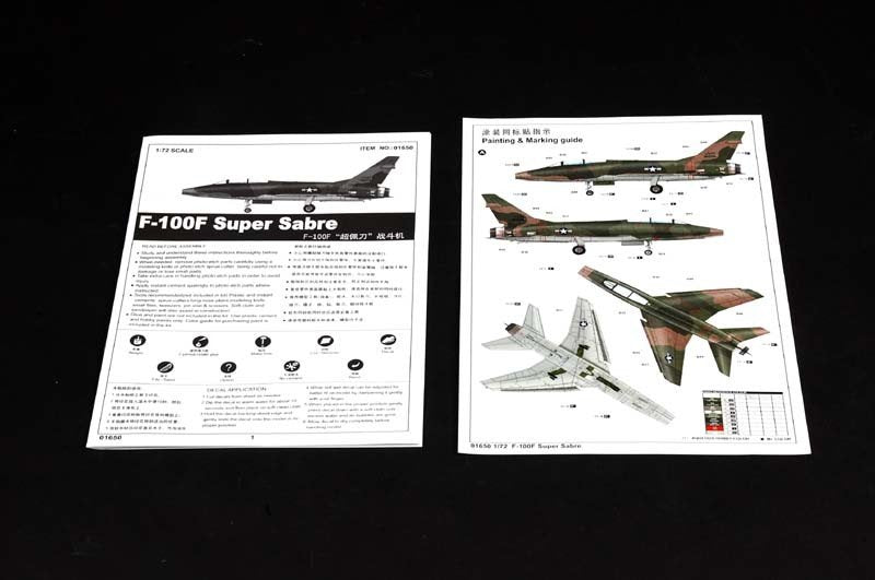 Trumpeter 01650 F-100F Super Sabre (1/72)  – image 3