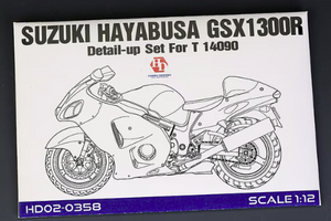 Kit de détails Hobby Design HD02-0358 Suzuki Hayabusa GSX 1300R pour Tamiya 14090 1/12