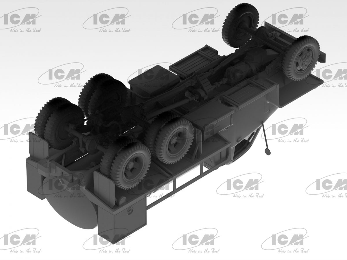 ICM 35492 Studebaker US6-U5 Camion-citerne à essence américain de la Seconde Guerre mondiale, échelle 1/35 – image 5