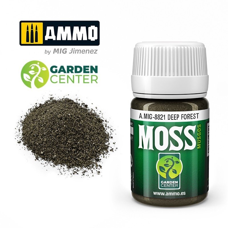Munitions Mig Jimenez 8821 Forêt Profonde MOSS 35 ml