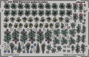 Eduard 73440 Fleurs sauvages, Papillon 1/72