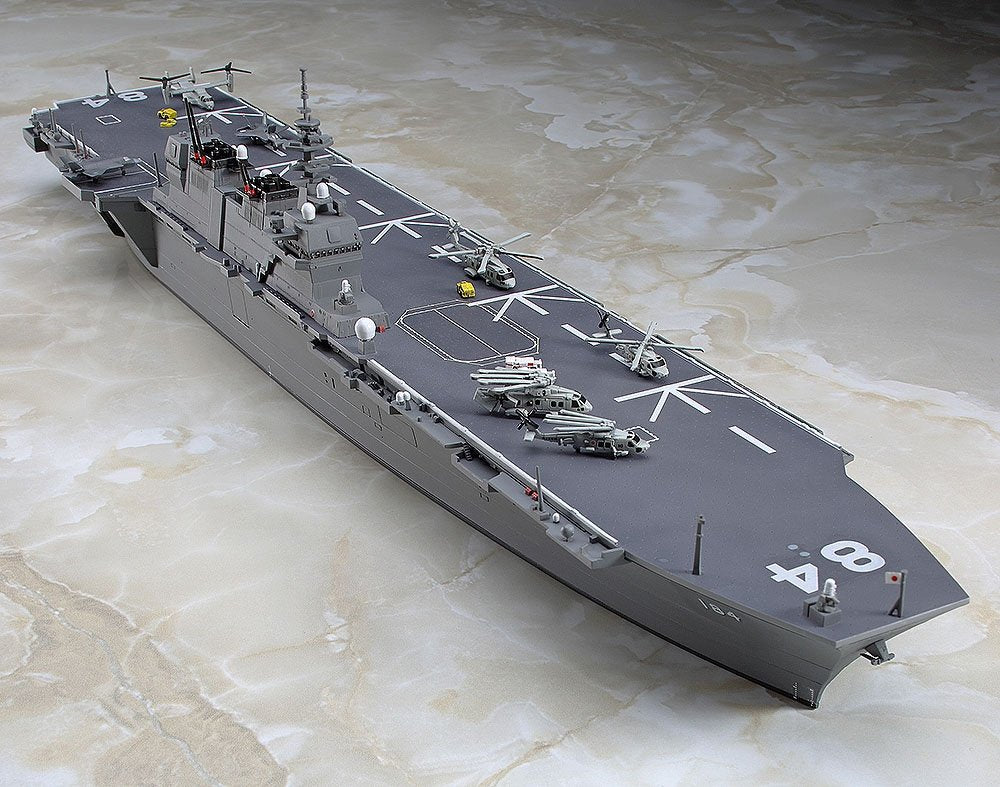 Hasegawa WL032 JMSDF DDH Kaga Destroyer d&amp;#39;hélicoptères (1/700) – immagine 3