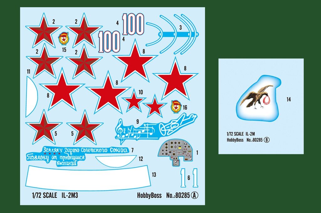 Hobby Boss 80285 IL-2M3 Avion d&amp;#39;attaque (1/72) – immagine 5