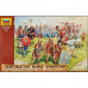 Zvezda 8034 Infanterie républicaine de Rome III – II BC 1/72