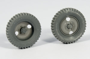 Panzer Art RE35-361 Mercedes 1500 early 2 holes road wheels (gelande pattern) 1/35 – zdjęcie 2