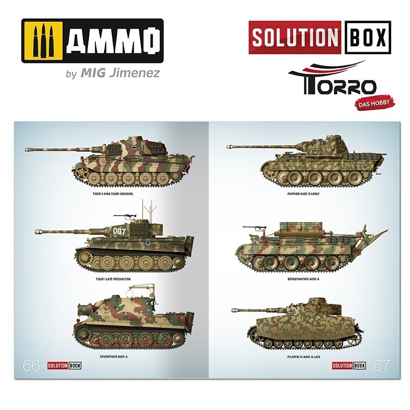 Munitions pour Mig Jimenez 2414300000, boîte de solutions – Chars allemands de la Seconde Guerre mondiale – image 14
