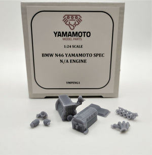 Moteur Yamamoto Model Parts YMPENG1 BMW N46 (Spécifications Yamamoto) - Atmosphérique 1/24