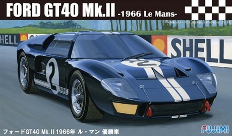 Fujimi 126036 Ford GT40 Mk-II '66 Vainqueur des 24 Heures du Mans 1/24