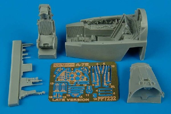 Kit cockpit Aires 7232 A-7E Corsair II version tardive, échelle 1/72, Hobby Boss