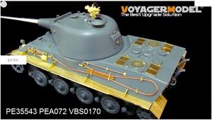 Maquette Voyager PE35543, char super lourd allemand Pz.Kpfw.VII Lowe de la Seconde Guerre mondiale, pour modélisme amusant, référence 35A005, échelle 1/35 – immagine 3