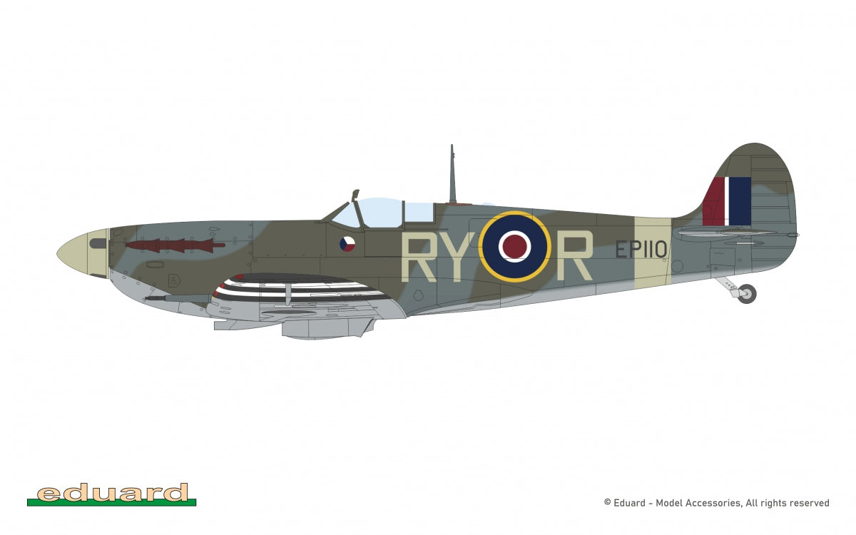 Eduard 70206 Supermarine Spitfire Mk.Vb Mid - The ProfiPACK Edition 1/72