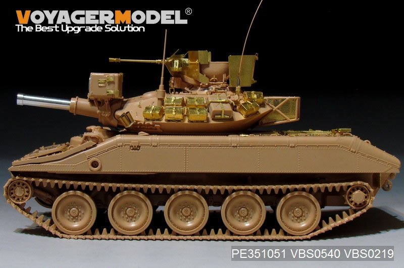 Maquette Voyager PE351051 Char aéroporté américain moderne M551A1 Sheridan pour RFM 5020 1/35 – imagen 9
