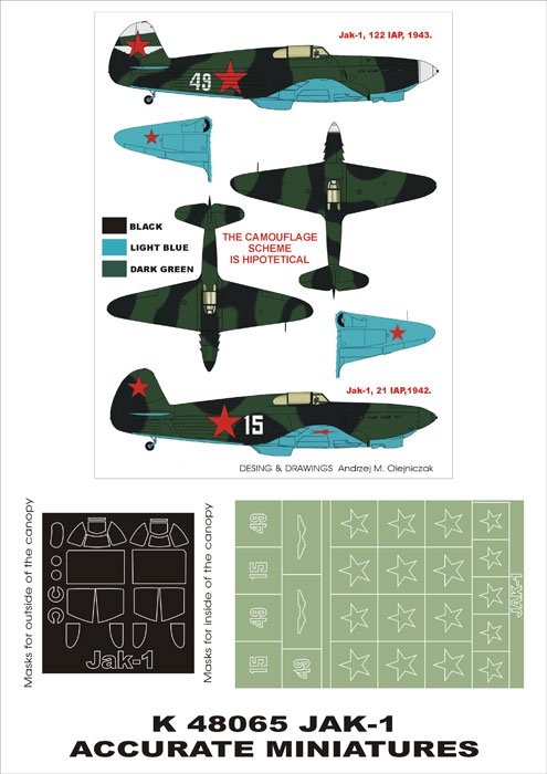 Montex K48065 Yak-1 1/48