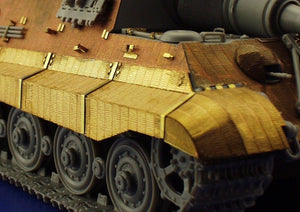 Eduard 35705 Zimmerit Jagdtiger fender 1/35 Dragon – zdjęcie 7