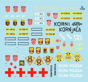 Star Decals 35-C1239 BRDM-2, SA-9 Gaskin, UAZ 469 4x4, Land Rover Ambulance, MAZ 537 Tank Transporter, TAM 110 4x4 Light Truck 1/35 – image 3
