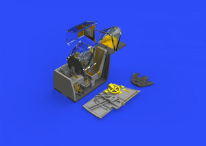 Cockpit Eduard 648330 pour Bf 109F avec siège de première génération, échelle 1/48 – Bild 2