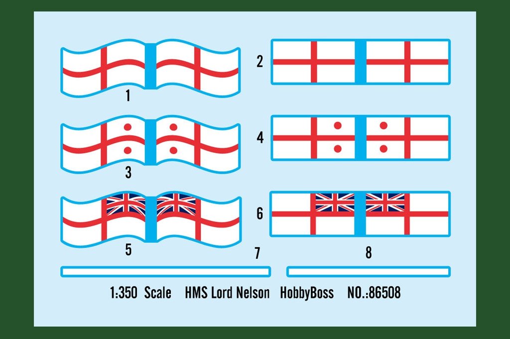 Hobby Boss 86508 HMS Lord Nelson 1/350 – immagine 3