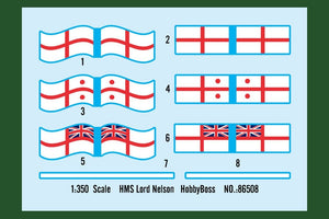 Hobby Boss 86508 HMS Lord Nelson 1/350 – immagine 3