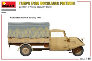 MiniArt 35371 Tempo E400 Hochlader Pritsche German 3-wheel delivery truck 1/35 – zdjęcie 18