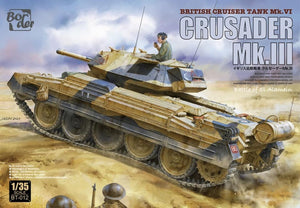 Maquette Border BT-012 Crusader Mk.III Char de croisière britannique Mk. VI 1/35