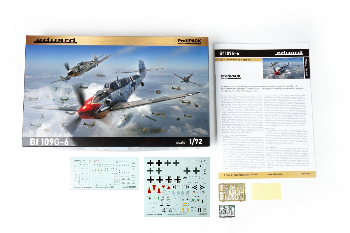 Eduard 70159 Bf 109G-6 Édition ProfiPACK 1/72 – Bild 2